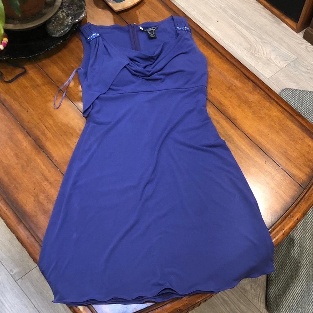 Greek cowl neck dress
